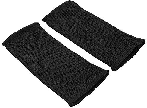Protecteurs D'avant-bras pour Peau Fine, Manchons de Protection de Bras pour Hommes 1 Paire de Manchons Résistants aux Coupures, Protège-bras en Fil D'acier Inoxydable(No. 9 20cm)