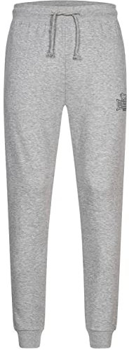 Lonsdale Herren Jogginghose Normale Passform RATHVEN Marl Grey/Black XL