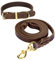 Guiding Star 1.8 m Leder-Hundeleine und Halsband-Set, weiches geflochtenes Leder, 1.8 m mit verstellbarem Hundehalsband, Set für kleine, mittelgroße und große Hunde