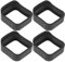 Mikikit Camera Accessories 4 Pack Outdoor Indoor Camera Cover Silicone Protector Black