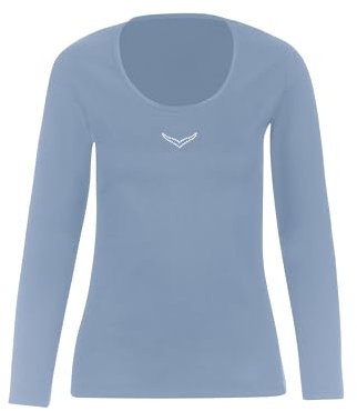TRIGEMA Langarmshirt mit Kristallsteinen