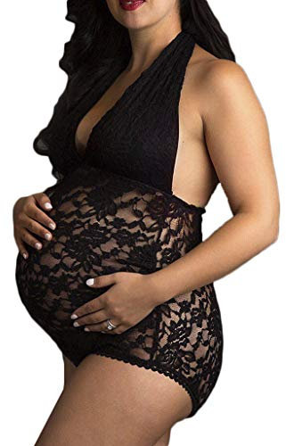 String sexy pour femme - Pyjama pour femme enceinte - Sous-vêtements - Lingerie pour femme, Noir , XXXL
