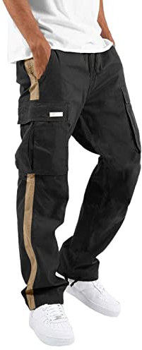 Sizoer Christmas Y2k Jogginghose Cargohosen Für Herren Schwarz Herren Arbeitshose Stretch Warme Jogginghose Herren Gefüttert Arbeitslatzhose Herren Schwarz Gelb Lederhose Herren Lang Tracht