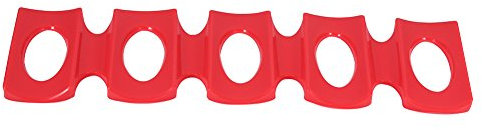 Rotes Silikon-Dosenregal, Kühlschrank-Dosenhalter, Bierdeckel, Weinflaschenmatte, Stapel-Ordnungswerkzeug, Küchenbar-Zubehör Zum Stapeln von Soda-Flaschenwassergetränken