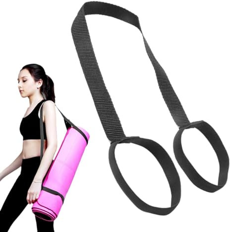 Yogagurt Für Matte, Yogamattengurte Zum Tragen, Haltegurte Für Yoga-Träger - Yogamatten-Tragegurt, Verstellbar, Rutschfeste Riemen, Stretchbänder, Trainingsmattenträger, Mehrzweckgurte