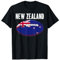 Lustiges Rugby New Zealand Rugby Spieler Sport T-Shirt