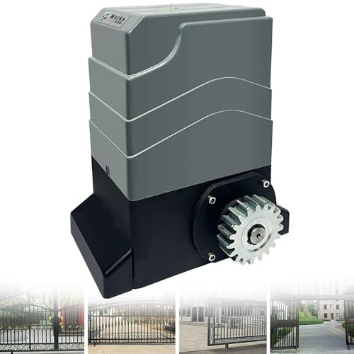 Automatic Gate Opener-Heavy Duty Electric Sliding Door Opener Kit, with 2 Remote Controls, for Home Garden Gate (Color : 750w)