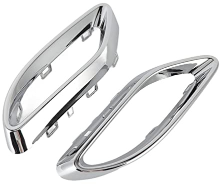 Aramox Chrom-Auspuffblenden für AMG Line W177 W247 W205 W213 X253 C257 2015-2022 – OEM 2058852221 2058852321 – Glanzchrom Endrohrblenden Ersatz