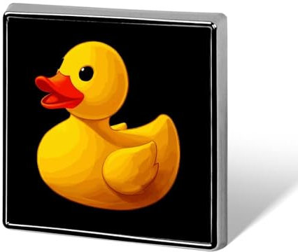 Gelbe Ente, süße Anstecknadel, Krawattennadel, quadratische Brosche, Abzeichen, Geschenke für Männer und Frauen, Hüte, Kleidungszubehör
