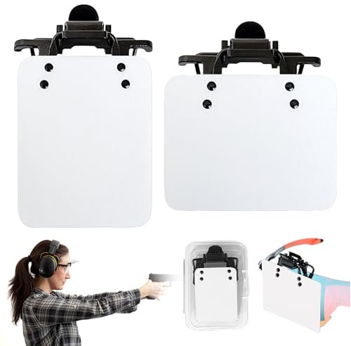 BORDEAG 2pcs Patchs Pour Lunettes De Tir À L'arc, Patch Pour Lunette De Tir À L'arc, Patch Pour Lunette De Tir Patchs Pour Lunettes De Vue Patch Pour Lunette De Vue Pour Aide À La Cible
