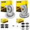 TEXTAR Bremsscheiben + Beläge vorne + hinten passend für W176 W246