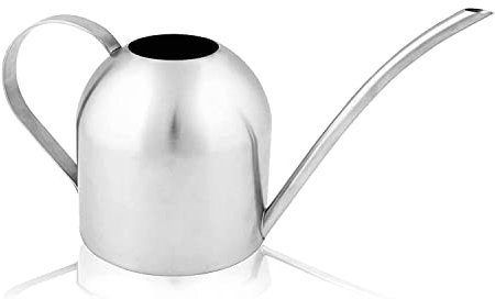 Homarden 30 oz. Edelstahl-Gießkanne – Metall-Gießkanne mit langem Auslauf, um Verschütten zu verhindern, perfekte Pflanzengießkanne für Außen- und Zimmerpflanzen