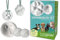 bambelina® Gipsabdruck Set Hundepfote und Hundenase. 3D Abdruck-Set Hund und Katze für Pfote und Schnauze, wiederverwendbare Gießform, Deutsche Herstellung, Pfotengröße XS bis M