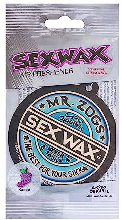 Sex Wax Auto-Lufterfrischer 3er-Pack Traubenduft