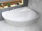 BADLAND Badewanne Original Weiß Acryl Wanne Eckbadewanne MAREA 160x100 Rechts KOMPLETTSET SET mit Premium Styroporverkleidung + Füßen und Exklusive Chrom Automatik Ablaufgarnitur Made in EU 4in1