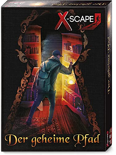 X-SCAPE - Der geheime Pfad- Escape Room Spiel für 1-5 Spieler ab 12 Jahren - Level: Fortgeschrittene