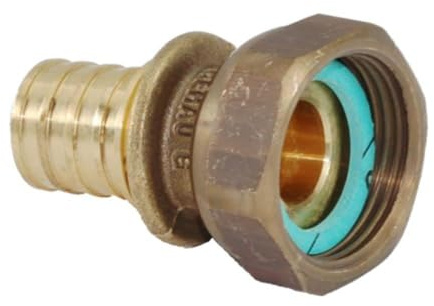 Rehau Rautitan RX+ Übergang mit Überwurfmutter, 16 mm x G 3/4
