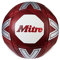 Mitre Intent Trainingsfußball | verbesserte Griffigkeit und Kontrolle | robuste Konstruktion, Weiß/Rot, 4