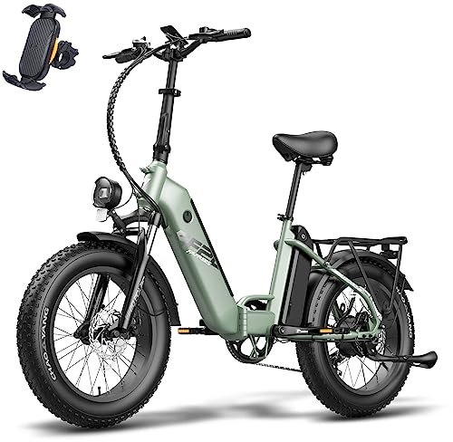 Fafrees 2025 FF20 Polar E Bike Herren Faltbar mit 48V 13,4Ah*2 Akkus bis 170KM [ Offiziell ] E-Bike Klapprad 20 Zoll, E-Bike Damen Mountainbike, Faltbares Elektrofahrrad Fatbike Erwachsene StVZO.