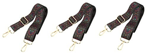 MILISTEN 3 Stücke Banjo Gurt Vintage Banjo Gürtel Banjo Gurt Einstellbar Für Banjo Folk Gitarre Bass