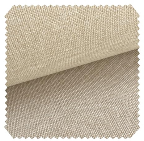 novely® SORAYA SUN CONTROL B04 UV++ - Sanitized® Olefin Outdoor-Stoff - Wetterfester Möbelstoff - Mélange Polsterstoff - Pflegeleichte Meterware 1 lfm | Farbe: 14 Beige