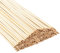 HotKrump Lot de 100 bâtonnets en bambou pour travaux manuels, longs ronds en bois naturel pour bricolage, artisanat, décoration (30 cm x 5 mm)