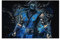 ENILSA Mortal Kombat SubZeroCanvas-Poster, dekoratives Gemälde, Leinwand-Wandposter und Kunstdruck, modernes Familienschlafzimmer-Dekor-Poster, 30 x 45 cm