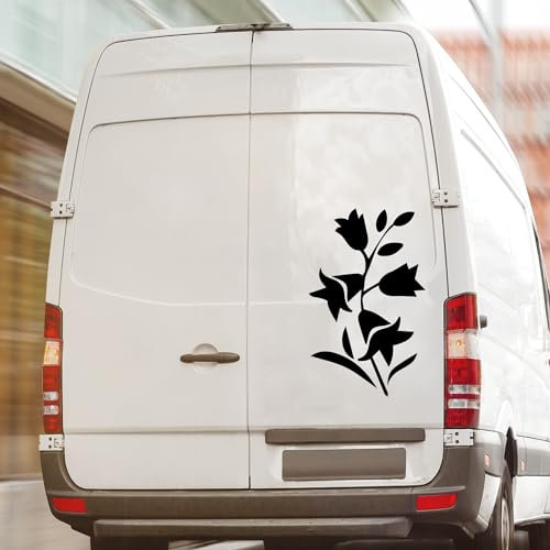 Flower Vinyl Car Sticker Decal Girly Sticker Bluebell for Car