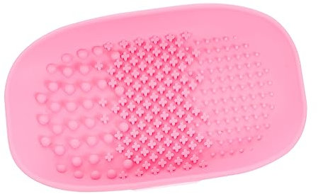 Ipetboom Tapis De Nettoyage Pour Pinceaux De Maquillage Tapis De Rinçage Pour Pinceaux Nettoyant Souple Pour
