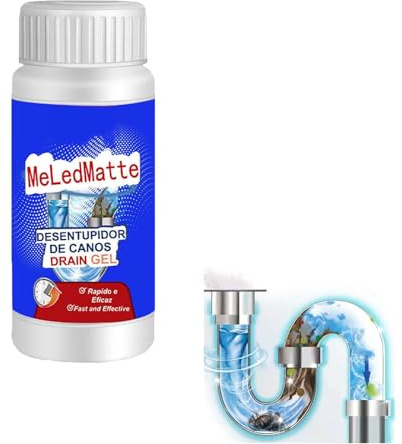 Caduola Leistungsstarkes Rohrbaggermittel, Rohrausdredge-Deodorant, Abflussreiniger, Küchen-Toiletten-Pipeline, schnelles Reinigungswerkzeug, tragbares Pulverreinigungswerkzeug, um verstopfte Abflüsse