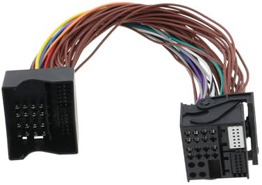 Be In Your Mind 1:1 Die Meisten Quadlock Zu Quadlock Verlängerung Stecker Kabel Adapter Kabel Länge 28cm Kompatibel mit Audi Kompatibel mit BMW Kompatibel mit Ford