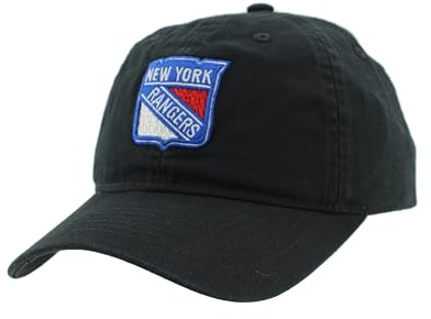 ZHATS NHL Officially Licensed Adjustable Hat Scholarship Icon Black