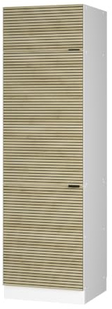 Vicco Armadio frigorifero Fame-Line, Pannello in quercia, 60 cm