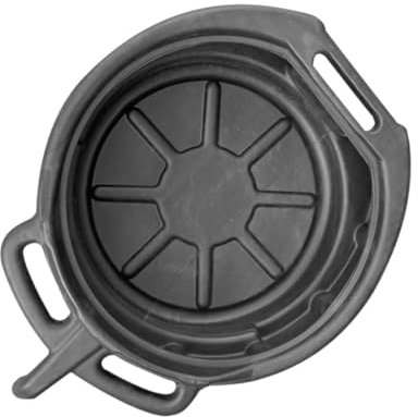 Zerodeko Oil Drain Pan for Motorcycle Versatile Oil Collection Container Drip Pan for Car Maintenance Tool Cleaning Basin Compact Design