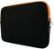 Emartbuy Black/Orange Water Resistant Neoprene Soft Zip Case Cover Sleeve 8 Inch - 8.8 Inch Compatible With Selected Devices Listed Below