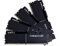 Memory RAM G. Skill Trident Z 32 GB (4 x 8 GB) DDR4 4133 MHz cl19 – Kit Quad Channel 4 barrette di RAM DDR4 PC4 – 33064 – – F4 – 4133 C19q-32gtzkkf – Nero