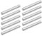 sourcing map 10Pcs 4mm x 30mm Dowel Pin 304 Stainless Steel Pegs Support Shelves Silver Tone