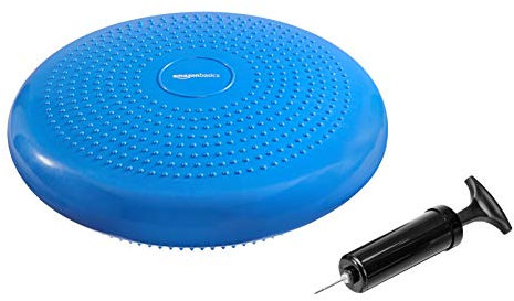 Amazon Basics – Blaues, rundes Balancekissen
