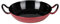 Riess, 0601-020, Schlemmerpfanne 24, CLASSIC - COLOR ROT, Durchmesser 24 cm, Höhe 5.5 cm, Emaille, rot/schwarz, Servierpfanne, Induktion