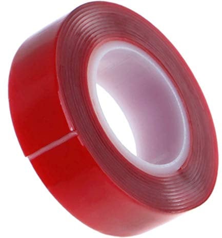 HomewareTakeaway Clear VHB DOUBLE SIDED TAPE ~ 20mm Wide x 1mm Thick ~ Acrylic Mounting SELF ADHESIVE AUTOMOTIVE Sticky Car Pads Rolls (2 Roll = 6 meters)