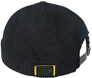 YAMEE Docker-Cap Herren Docker Mütze Damen Seemannsmütze Hafenmütze Herrenmütze Bikercap Hat Wandermütze Dockercap Kopfbedeckung Seemannskappe (Kopfumfang Größenverstellbar)
