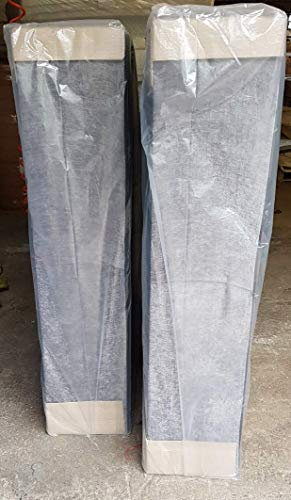 Just Accessories 2 x 1,8 m Diwan-Bett-Bodenbeutel, strapazierfähig, professionelle Qualität, zum Entfernen und Aufbewahren