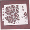 Ruluti Plastic Drawing Painting Stencil, Clock-shape Templates Spray Paint Mold for Walls Painting Embossing Paper Card Diy Crafts Scrapbook