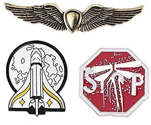 3 Stücke Brosche Pins Gold Spaceship Abzeichen Broschen Für Fans Cosplay Schmuck Geschenk