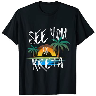 See You In Kreta Holiday Greece Kreta Vacation T-Shirt