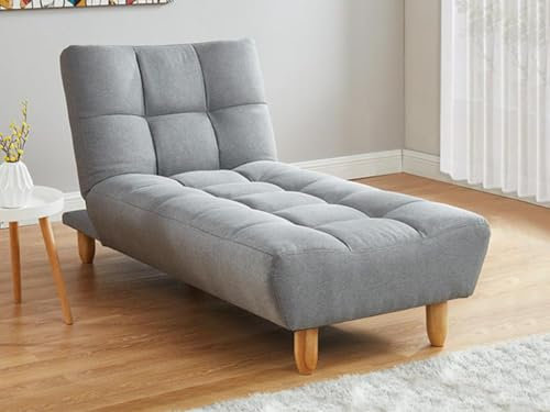 Vente-unique Esteban Schlafsofa aus Stoff - Grau - EinzelstÅck