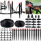 Kalolary Bewässerungssystem Bewässerung Kit, Einstellbares Bewässerung Tropfer Automatisches Mikro Tropf Bewässerungsset für Garten, Gewächshaus, Rasenbewässerung