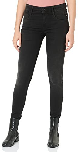 Replay Herren Anbass X-lite Jeans, 098 Black, 32W / 32L EU