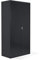 Schrank & Stuhl XXL Werkzeugschrank – Werkstattschrank/Stahlschrank mit 4 höhenverstellbaren, vollverzinkten Fachböden, 195x92x60, Schwarz