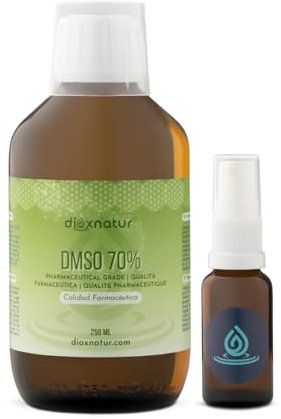 DIOXNATUR ® DMSO 70% 250 ml Glasflasche mit Dosierverschluss, Dimethylsulfoxid